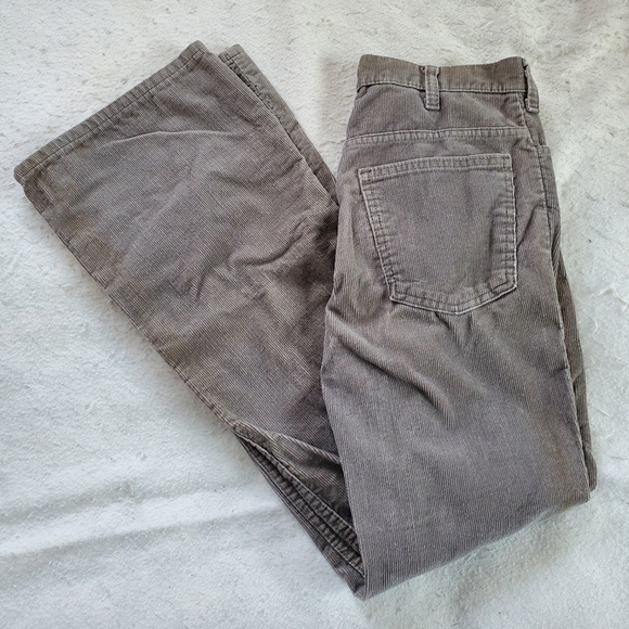 JC Penney Plain Pockets Vtg Corduroys Sz 30x33